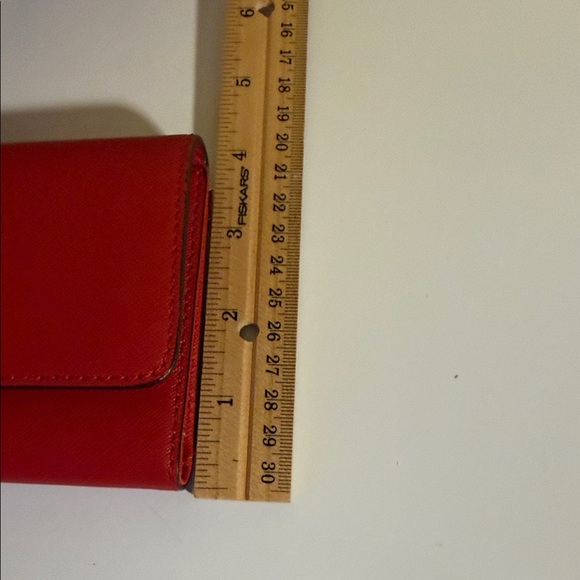Michael Kors Vibrant Red Wallet - Picture 10 of 10